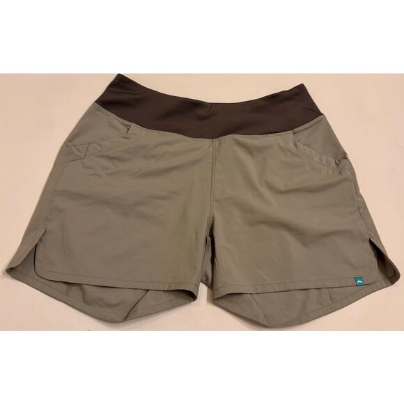 Simms Pants - Simms Fishing Gear Women's Pull-On Pocket Shorts Active Sz M Gray Unlined